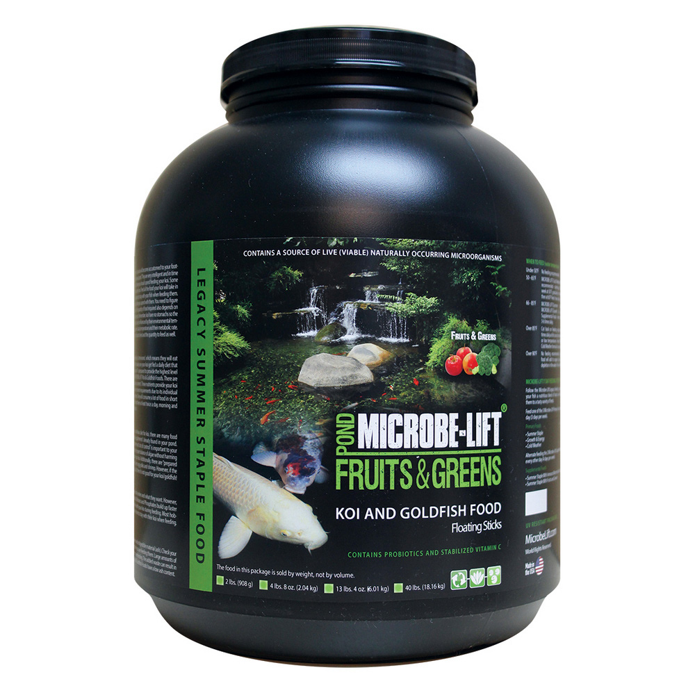 Microbe-Lift Fruits and Greens Fish Food Diet