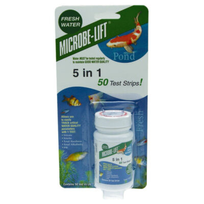 Microbe-Lift 5-In-1 Pond Test Kit (50 Strips)