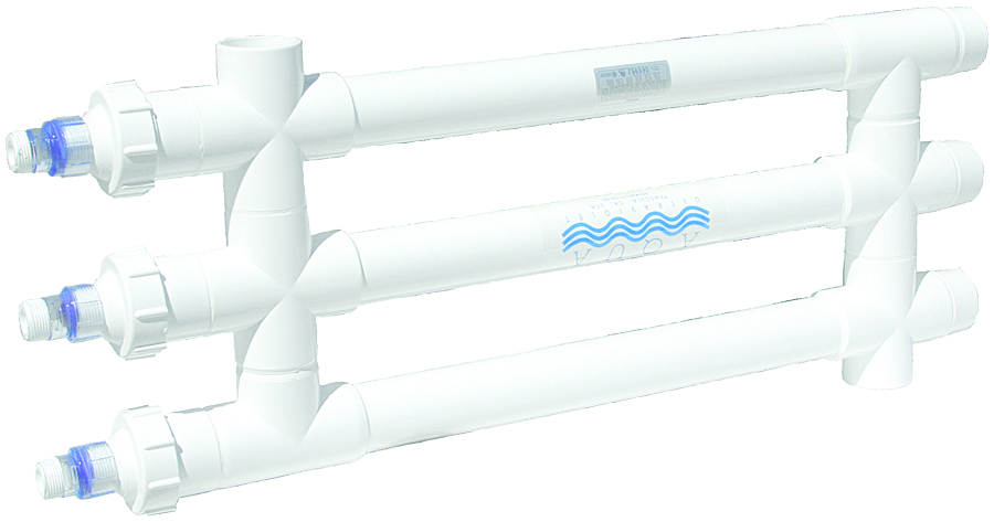 Aqua 120 W Unit 2″ White Nema Tran