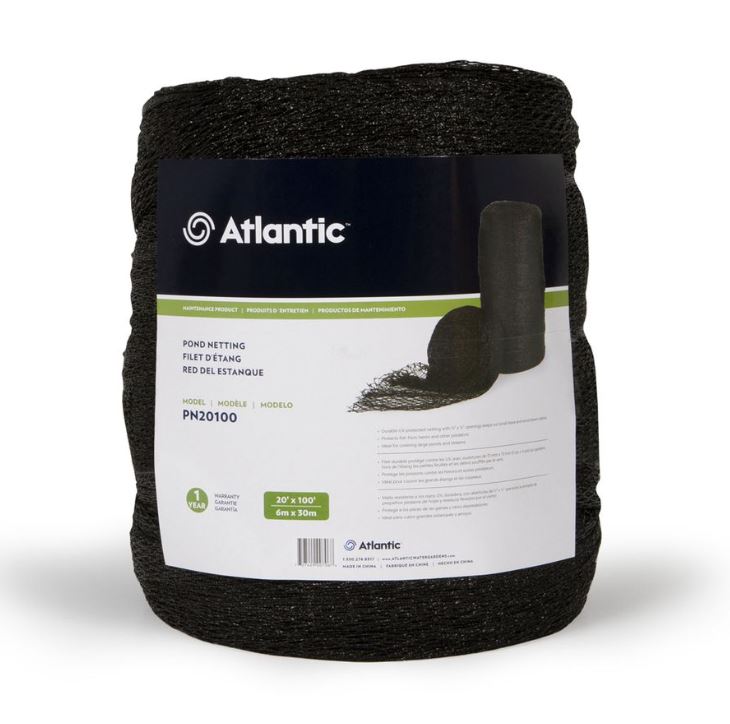 Atlantic Bulk Pond Cover Netting20’x100